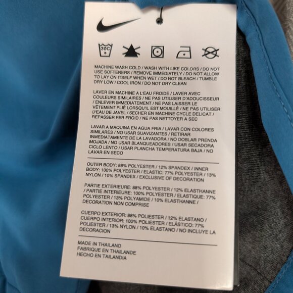 NWT Nike Women's Blue Running Shorts Sz S - Picture 5 of 7